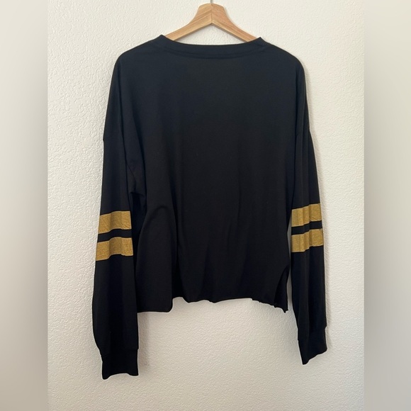 NWOT XXL Black Long Sleeve Shirt with Red Graphic—The Rolling Stones - Picture 2 of 3